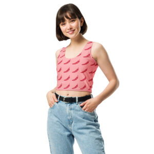 Peper Print Crop Top