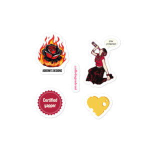 Bubble-free stickers